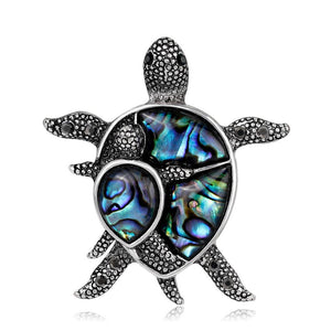 Turtle Shell Brooch