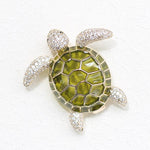 Unique Turtle Brooch