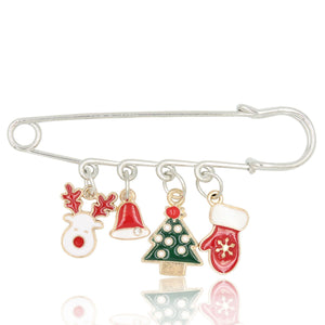 Good looking Alloy Christmas Brooch