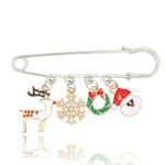 Good looking Alloy Christmas Brooch