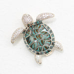 Unique Turtle Brooch