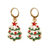 Tree Earrings For Christmas