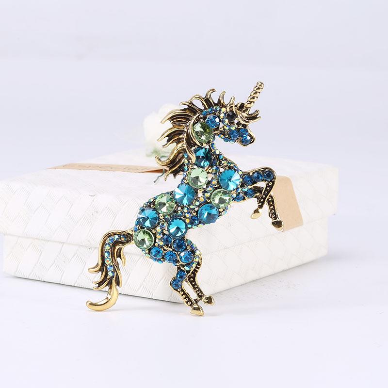 Exquisite  Unicorn Brooch