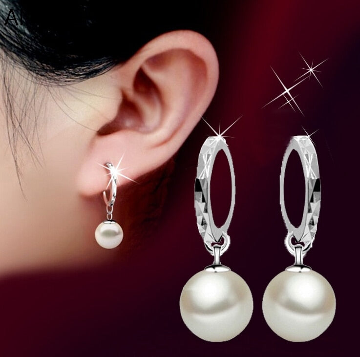 Elegant Pearl Earrings