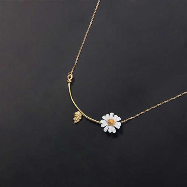 Daisy Flower Earrings Bracelet & Necklace Collection