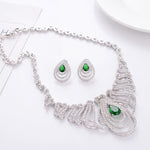 Bridal Set Twisted Necklace Set