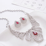 Bridal Set Twisted Necklace Set