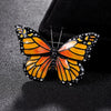 Rhinestone Butterfly Brooch