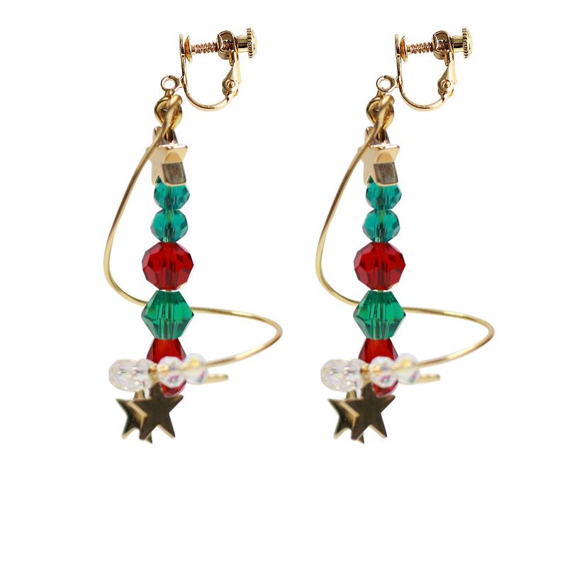 Christmas Star Earrings