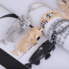 Exaggerated Fish & Fishing Hook Pendant