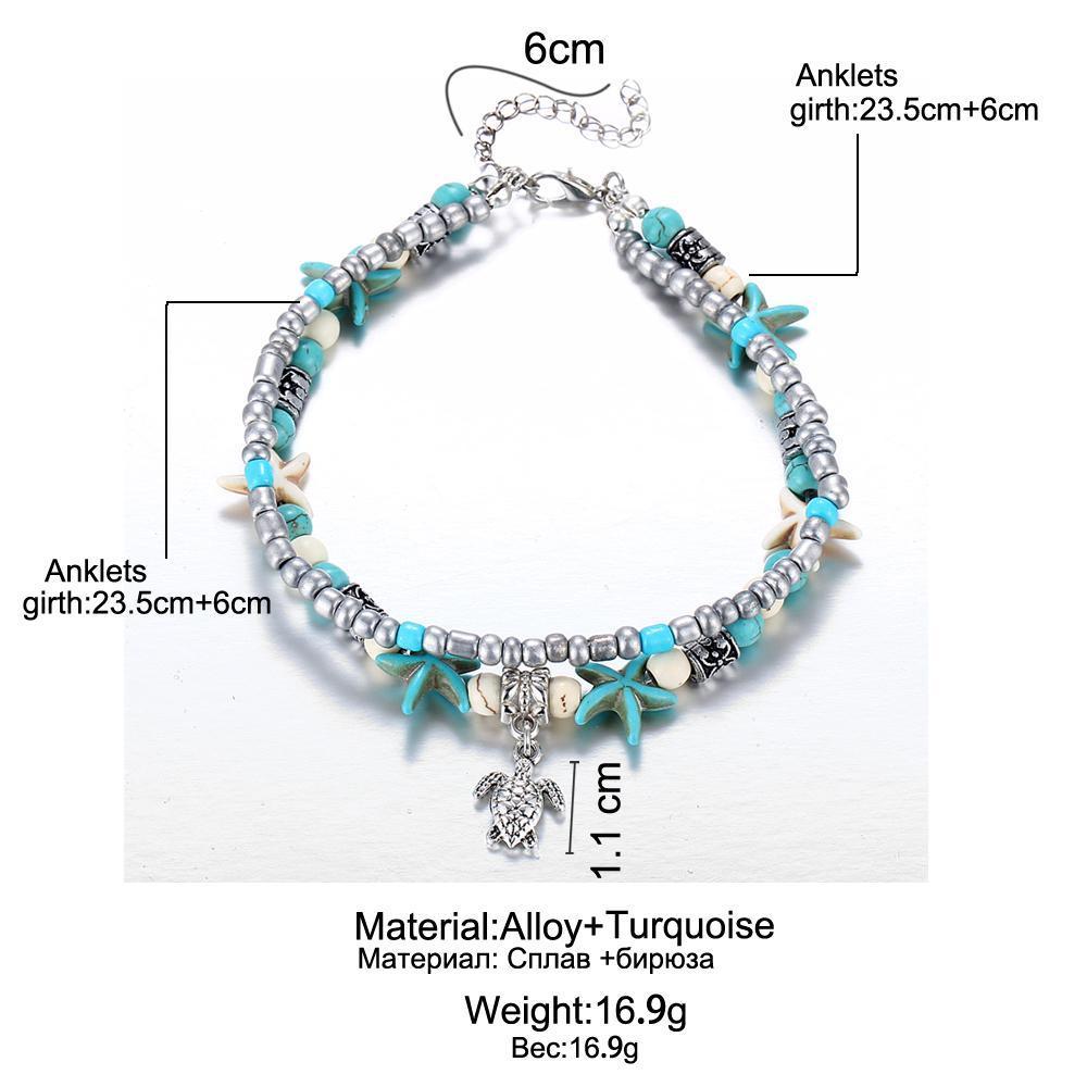 Tropical Beach Anklet