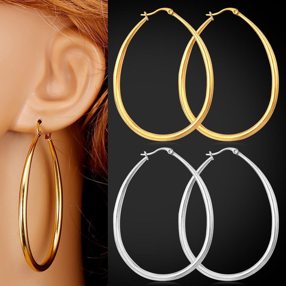 Genuine Indi-Boho Large Hoop Earrings