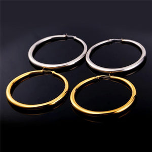 Big Hooped Earrings