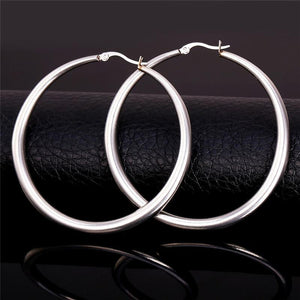 Big Hooped Earrings