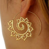 The Bohemian Golden Wave Earring