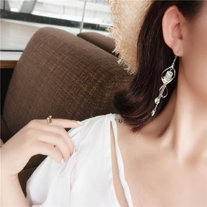 Trendy Geo Dangle Earrings