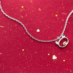 925 Sterling Silver Cute Pig Necklace