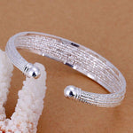 925 Sterling Silver Bangle Bracelet,