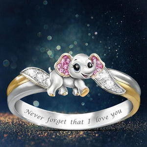 Never Forget I Love You Elephant Ring