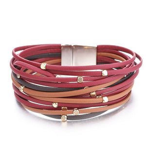 Multylayer Leather Bracelet