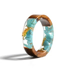 Handmade Wood Resin Ring