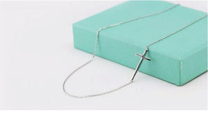 925 Sterling Silver Cross Necklace