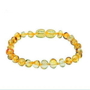 Handmade Genuine Amber Beads Bracelet