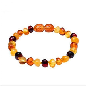 Handmade Genuine Amber Beads Bracelet