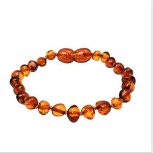 Handmade Genuine Amber Beads Bracelet