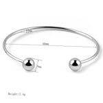 Set of 2 Stainless Steel Adjustable Bangles