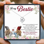 To My Bestie Gift Necklace