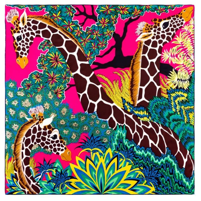 Jungle Giraffe Brand Scarf