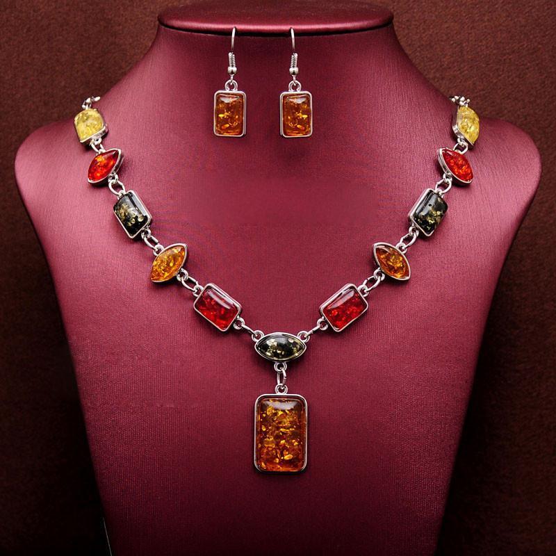 African Beads Jewelry Set