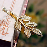 Trendy Charming Leaf Hair Clip