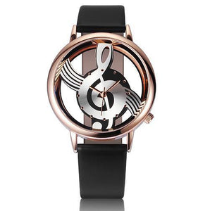 Hollow Musical Note Wrist Watch - Special Edition