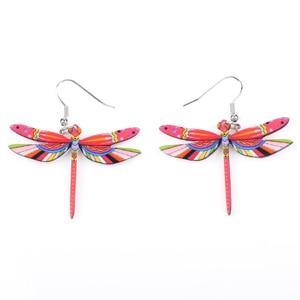 Dangle Dragonfly Earrings