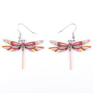 Dangle Dragonfly Earrings