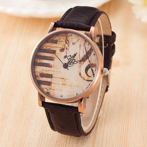 Piano Retro Musical Watch