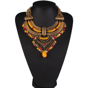 Multi-Color Tribal Choker Collection