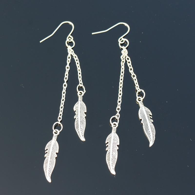 Dylan's Feather Drop Earring Collection