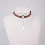 Leather Choker Necklace