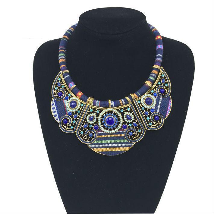 Boho Ethnic Tribal Necklace