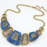 Vintage Geometric Boho Necklace