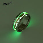 Kryptonite Bat and Super Man Ring