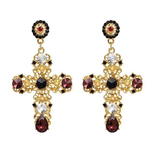 Baroque Vatican Large Earring