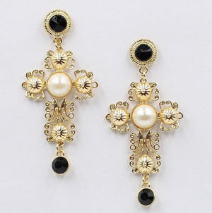 Baroque Vatican Large Earring