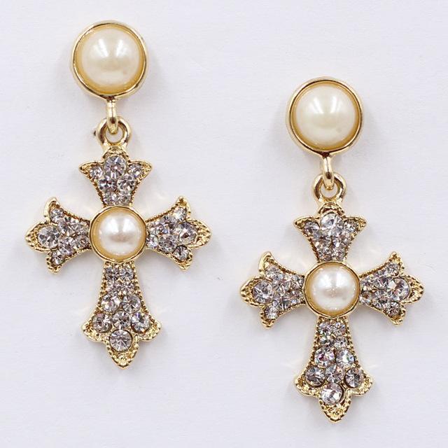 Baroque Vatican Large Earring