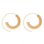 Whirlpool Drop Earrings Collection