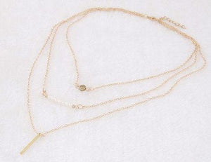 Multi Layer Gold  Necklace