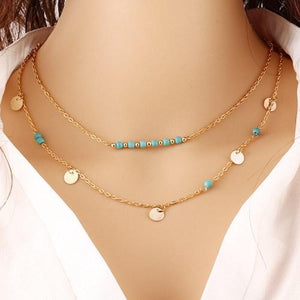 Multi Layer Gold  Necklace